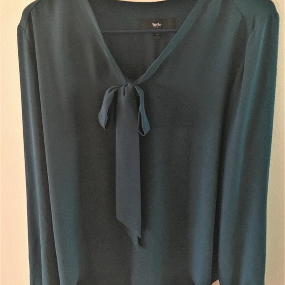 XL Mossimo Teal Long Sleeve Top - Picture 1 of 4